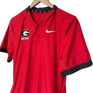Nike NCAA Georgia Bulldogs Softball Team Issue Batting Jacket Women's S College
